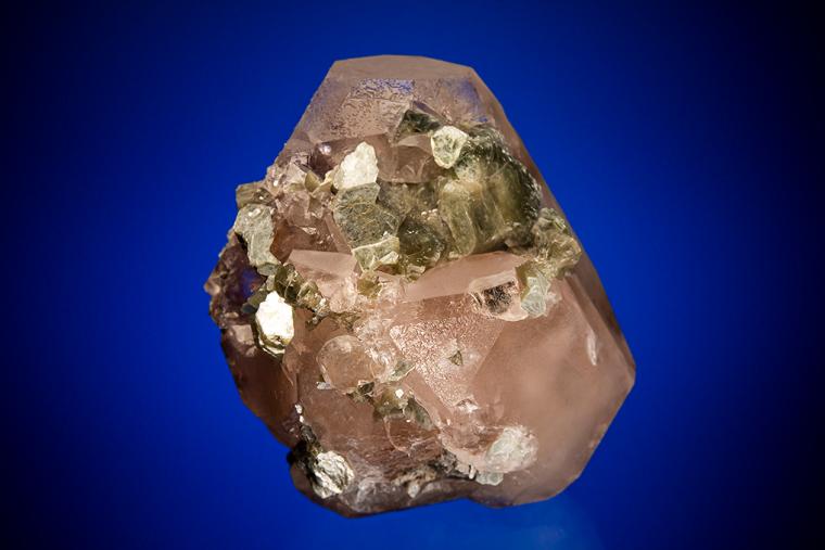 BERYL var. Morganite with MICA